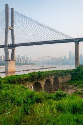 Konglong Bridge! Den Historiska Träbron Över Yangtzefloden